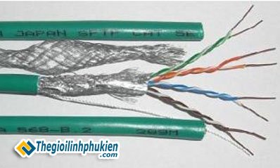 Cáp Golden Japan - 4 pair SFTP Cat 5E